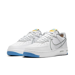 Nike耐克官方AIR FORCE 1 REACT男子运动鞋新品夏季小白鞋CT1020