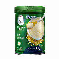 Gerber 嘉宝 有机小米米粉 国产版 1段 225g