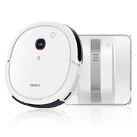ECOVACS 科沃斯 扫地擦窗机器人套装 DK45扫地机器人+W836擦窗机器人