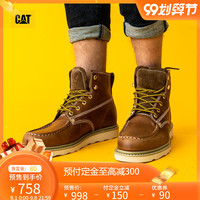 卡特彼勒CAT/卡特2020秋冬新款GLENROCK MID男款复古工装靴休闲靴专柜同款