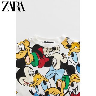 ZARA 新款 童装女童 秋冬新品 迪士尼?印花T恤 05431714330 多色 152cm