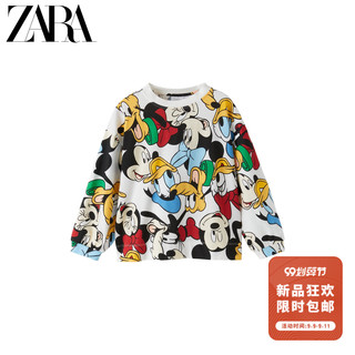 ZARA 新款 童装女童 秋冬新品 迪士尼?印花T恤 05431714330 多色 152cm