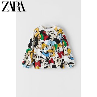 ZARA 新款 童装女童 秋冬新品 迪士尼?印花T恤 05431714330 多色 152cm