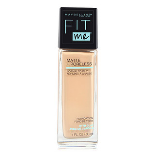 MAYBELLINE 美宝莲 FIT ME系列定制柔雾粉底液 #120CLASSIC IVORY自然色 美版 30ml