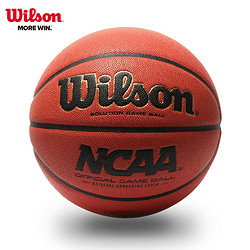 Wilson 威尔胜 wilson威尔胜篮球原装进口Solution-NCAA原版比赛用球7号球 WTB0923IB07CN