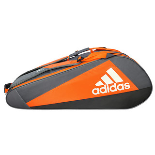 阿迪达斯羽毛球包六支装大容量网球运动双肩包手提羽球BG230211
