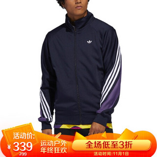 阿迪达斯 ADIDAS 三叶草 男子 3STRIPE WRAP TT 运动 夹克/风衣 FM1524 M码