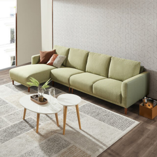 商品顾家家居 kuka 布艺沙发 简约现代时尚百搭 大小户型客厅布艺沙发