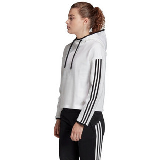 阿迪达斯 ADIDAS  女子 训练系列 HOODED SWEAT 运动 套头衫 FR5976 L码