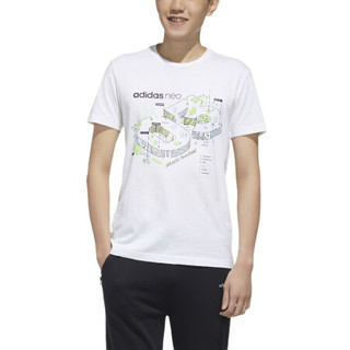 adidas NEO M FAVES TEE 运动T恤 FP7300