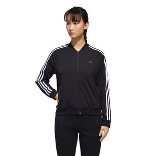 阿迪达斯 ADIDAS 女子 训练系列 MH WV 3S BOMBER 运动 夹克/风衣 GF0189 XL码