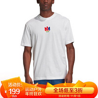 阿迪达斯 ADIDAS 三叶草 男子 3D TREFOIL TEE 运动 T恤 GE0828 L码