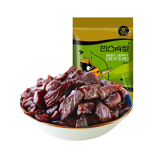 科尔沁 手撕风干牛肉粒 原味200g*2袋