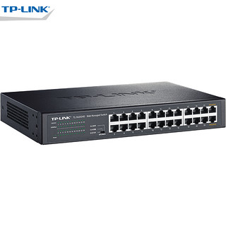 TP-LINK 普联 TL-SG2024D 24口全千兆WEB管理交换机 tplink网络监控分线器VLAN划分端口镜像汇聚 SG1024DT升级款