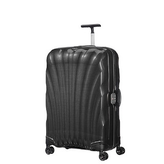 Samsonite 新秀丽 万向轮密码锁贝壳状拉杆箱76461-1041 黑色25英寸