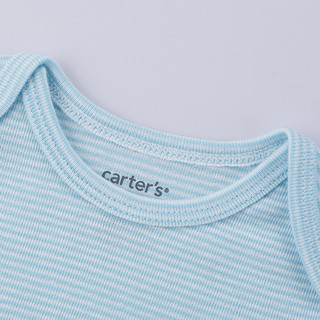 Carter's 孩特 17640410B 婴儿长袖短裤连身衣两件套 白色小帆船 59/3Mcm