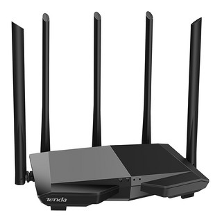 Tenda 腾达 AC7 1200M WiFi 5 家用路由器 黑色