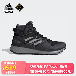 阿迪达斯adidas GTX防水透气防滑登山鞋男子户外徒步鞋EF0365