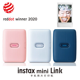 Fujifilm/富士 instax mini Link 无线手机照片打印机 一次成像热升华迷你照片打印机便携式口袋照片打印机