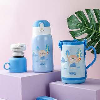 THERMOS 膳魔师 TCKA-550F-BL001 保温杯 580ml 蓝色