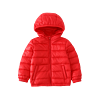 Nan ji ren 南极人 儿童袖标款轻薄羽绒服 193365 红色 90cm
