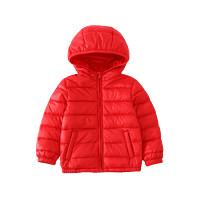 Nan ji ren 南极人 儿童袖标款轻薄羽绒服 193365 红色 90cm