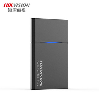 海康威视（HIKVISION）500GB Type-c USB3.2移动硬盘 固态（PSSD）传输速度高达1060MB/s E7星空灰5年质保