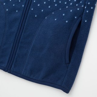 优衣库 童装/男童/女童 印花摇粒绒拉链茄克(长袖) 420975 UNIQLO