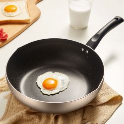 Midea 美的 麦饭石色不粘锅 28cm