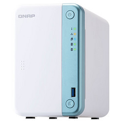 QNAP 威联通 TS-251D-2G 两盘位 NAS网络存储