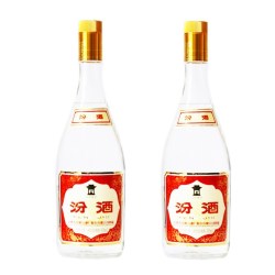 汾酒 玻汾清香型白酒55度 950ml*2瓶
