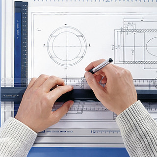 STAEDTLER 施德楼 多功能刻度 建筑机械绘图板 A3