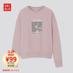 优衣库 女装 (UT) Furry Friends卫衣(长袖) 432392 UNIQLO