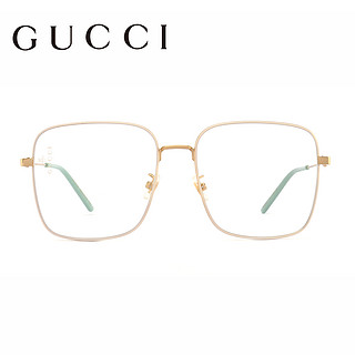 倪妮同款古驰GUCCI眼镜架女士时尚大方框眼镜可配近视镜片GG0445O