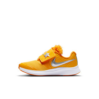 NIKE 耐克 STAR RUNNER 2 LIL(TDV) 婴童休闲运动鞋 DC4405 黄色 21码