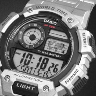 CASIO 卡西欧 STANDARD系列 AE-1400W 男士电子手表