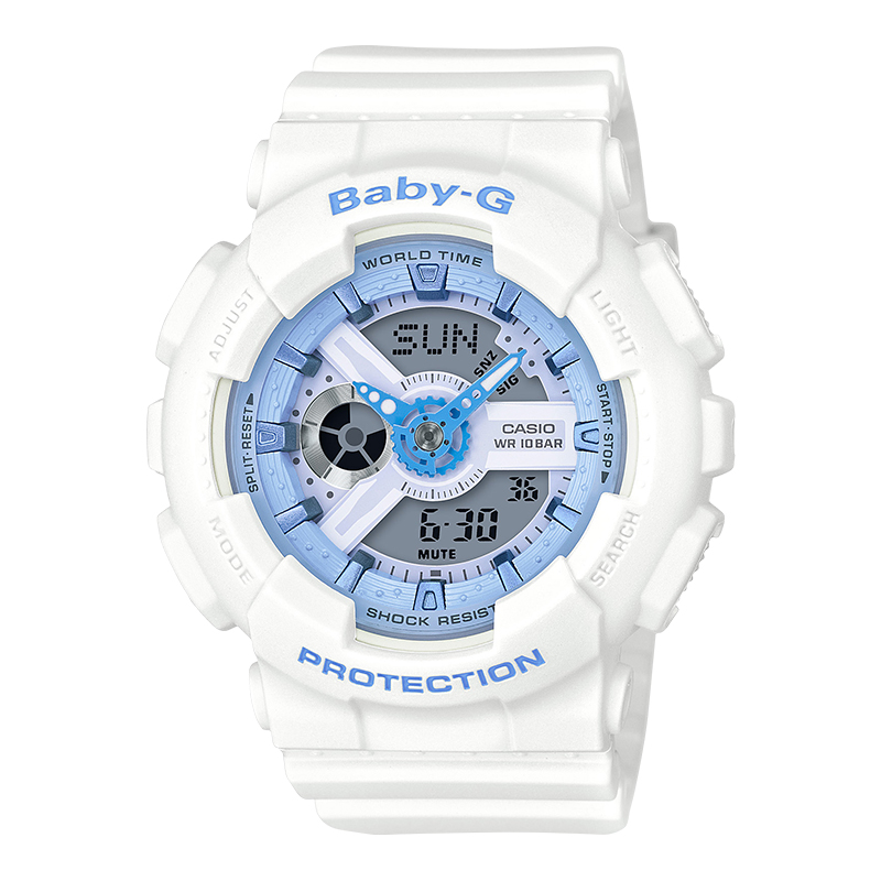 CASIO 卡西欧 BABY-G系列 43.4毫米石英腕表 BA-110BE-7A