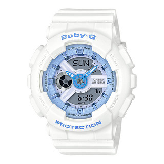 CASIO 卡西欧 BABY-G系列 43.4毫米石英腕表 BA-110BE-7A