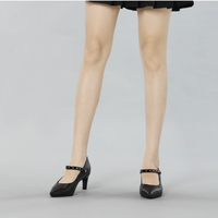 Bata AGT06CQ9 女士高跟尖头细跟单鞋