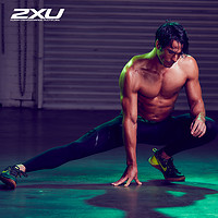 2XU Recovery 男士梯度压缩裤恢复系列训练长裤健身裤MA4419b *2件