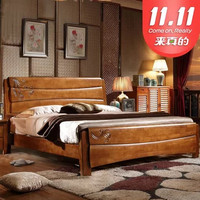 木巴 C100 现代中式实木床