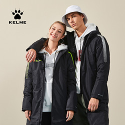 KELME 卡尔美 3871404 中长款羽绒棉服