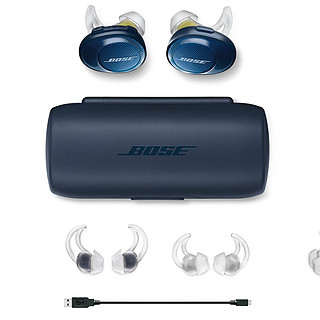 BOSE 博士 SoundSport Free 入耳式真无线蓝牙耳机 午夜蓝