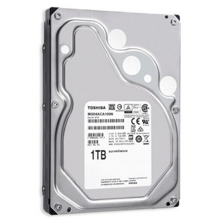 TOSHIBA 东芝 MG04系列 1TB 3.5英寸 企业级硬盘 (7200rpm) MG04ACA100N