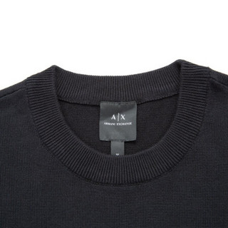 ARMANI EXCHANGE阿玛尼AX奢侈品男装20秋冬男士针织衫 6HZM2J-ZMQ7Z BLACK-1200 XL