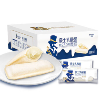 豪士 面包组合装 2口味 1.43kg（乳酸菌面包680g+口袋面包菠萝口味750g）