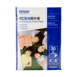 EPSON 爱普生 S450388  RC亚光照片纸 6英寸/20张