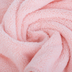 SANLI 三利 速干大浴巾 A类柔软吸水裹身巾带挂绳洗澡巾 70*140cm 粉色