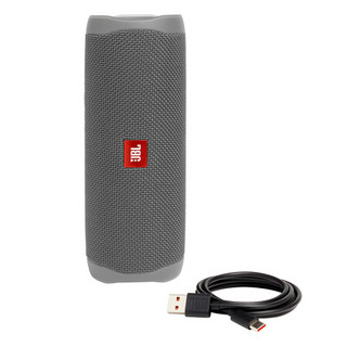 JBL 杰宝 FLIP5 2.0声道 户外 蓝牙音箱 格调灰