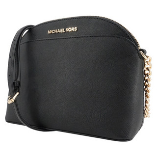 MICHAEL KORS 迈克·科尔斯 JET SET TRAVEL系列 女士单肩贝壳包 35S9GTVC2L BLACK 黑色 中号